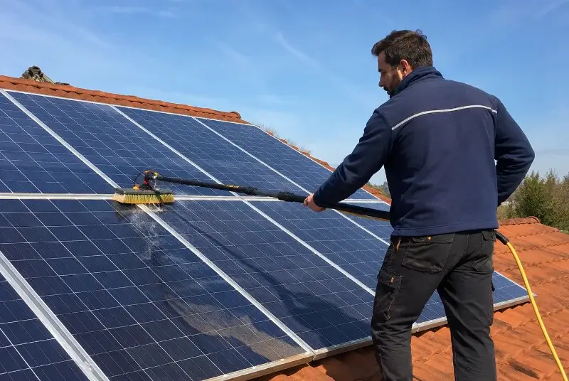 Nettoyage et entretien de panneaux solaires à Sadirac