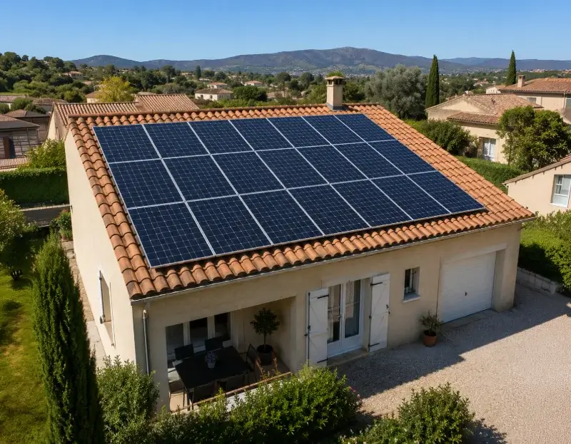 Prime à l'autoconsommation panneaux solaires Sadirac — aide financière de l'État